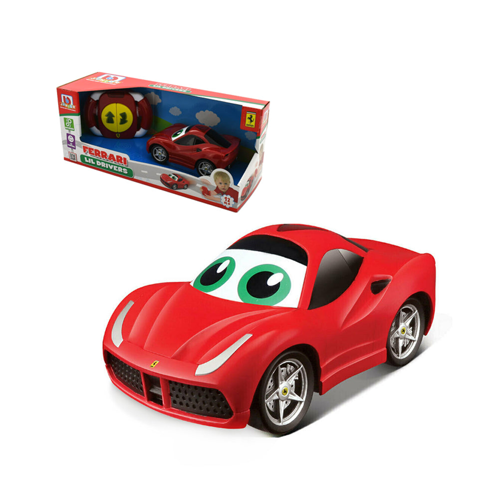 Bb Junior Lil Drivers Ferrari 488GTB Car Toddler Toy W/Remote Control 12 Month+
