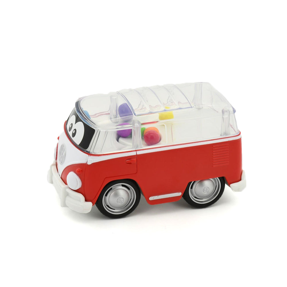Bb Junior Licensed Volkswagen Samba Poppin' Bus-Red Baby Kids Model Toy 9 Month+
