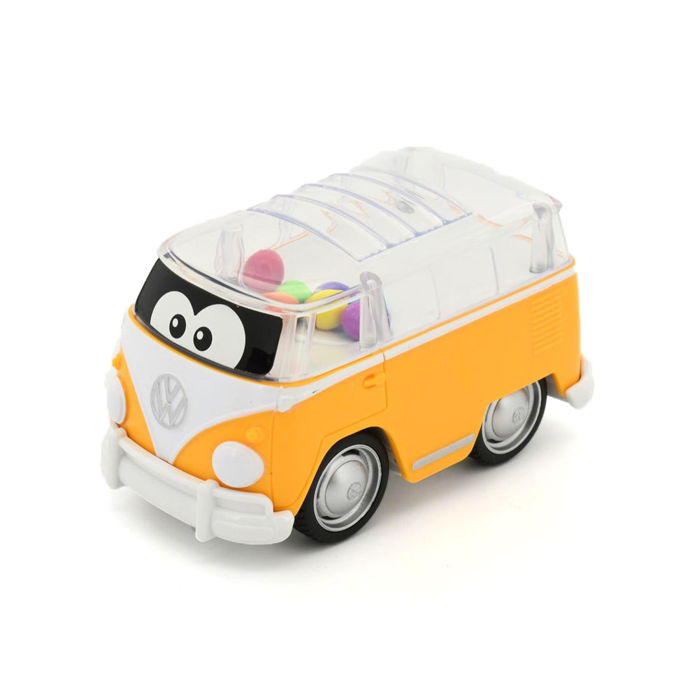 Bb Junior Licensed Volkswagen Samba Poppin' Bus-Yellow Baby Kids Model Toy 9 Month+
