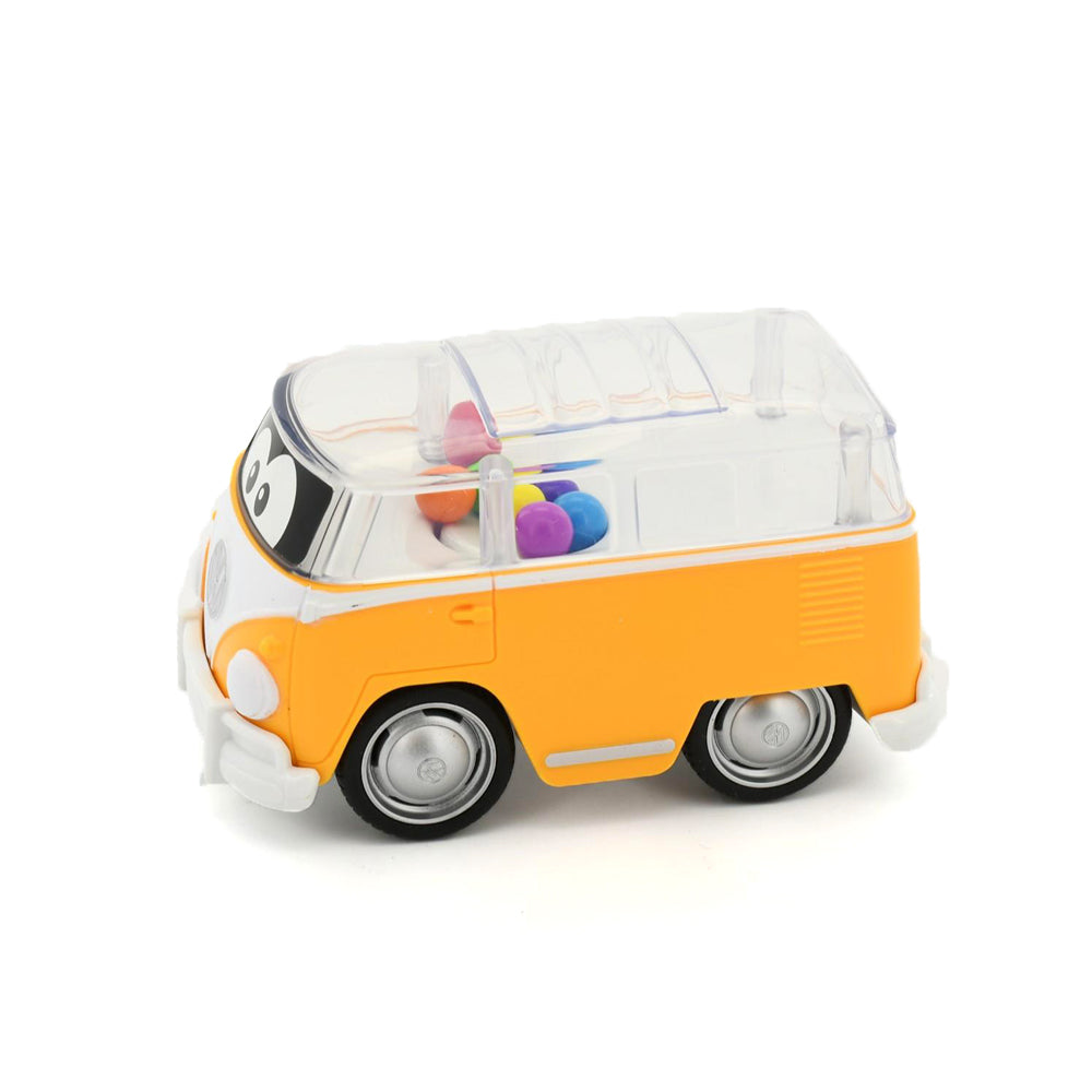Bb Junior Licensed Volkswagen Samba Poppin' Bus-Yellow Baby Kids Model Toy 9 Month+