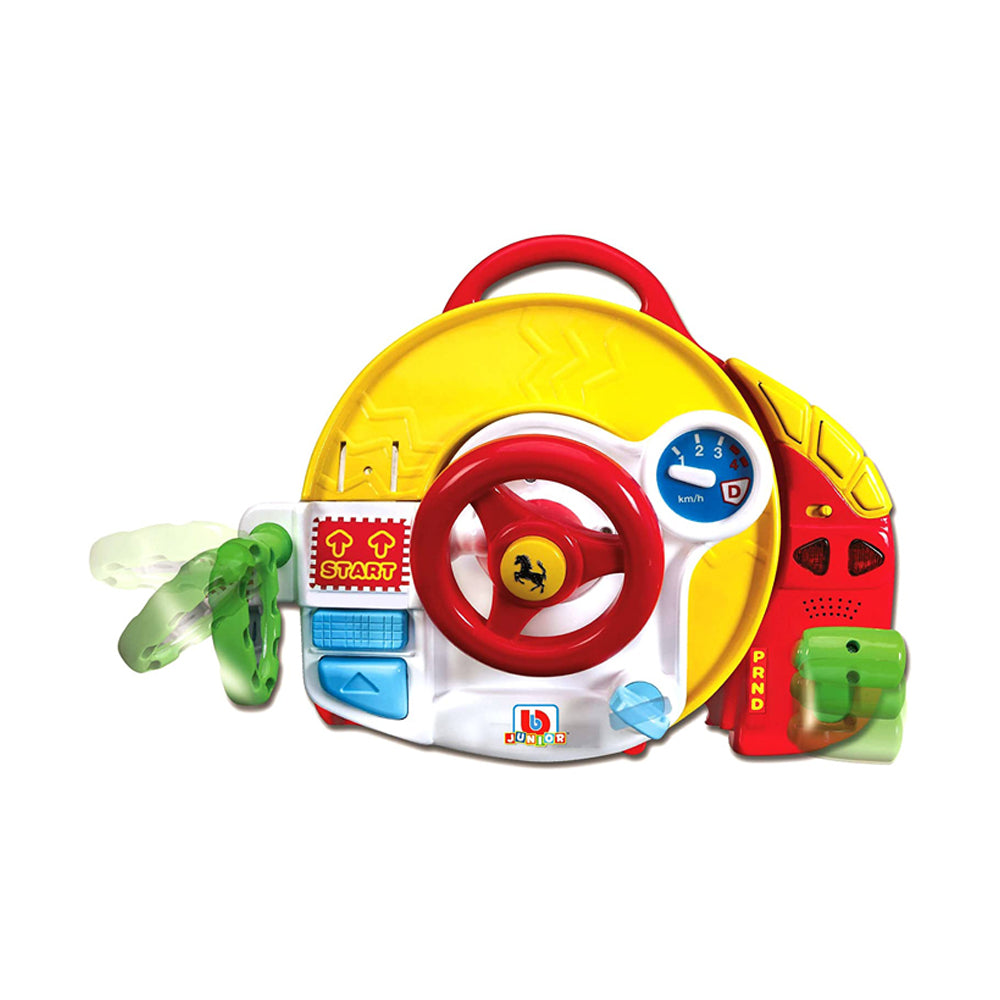Bb Junior Ferrari Dash'N'Drive W/F12 Berlinetta Car Kid Toddler Toy Playset 12 Month+
