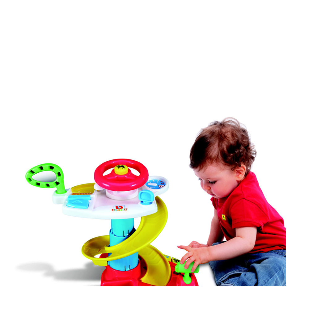 Bb Junior Ferrari Dash'N'Drive W/F12 Berlinetta Car Kid Toddler Toy Playset 12 Month+