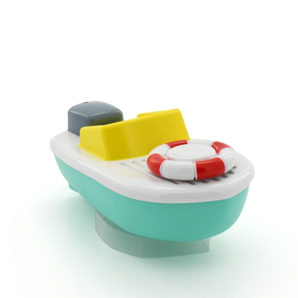 Bb Junior Splash N Play Twist & Sail Motorboat Bath Float Toys For Baby 12-36 Month
