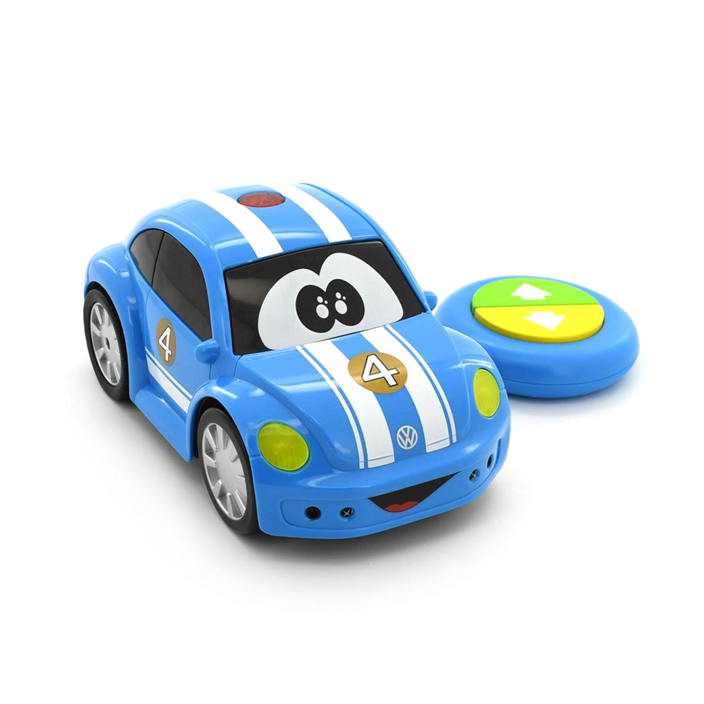Bb Junior Licensed Volkswagen Easy Play RC Beetle-Blue Racing Baby Kids 18 Month+
