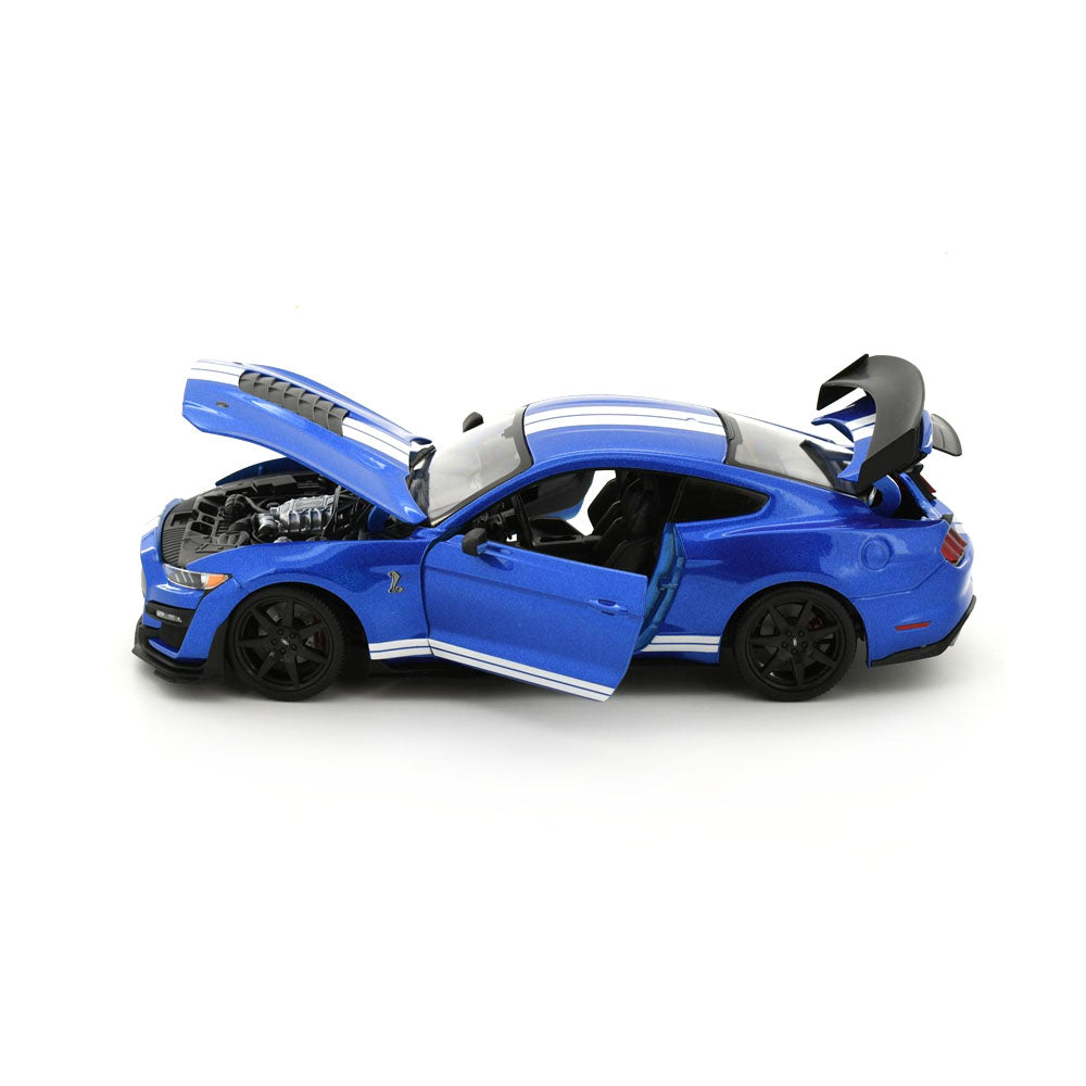 Maisto Licensed Special Edition 1:18 Scale 2020 Ford Mustang Shelby GT 500 Blue