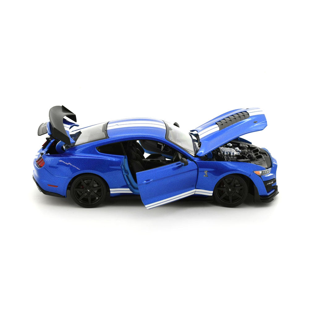 Maisto Licensed Special Edition 1:18 Scale 2020 Ford Mustang Shelby GT 500 Blue