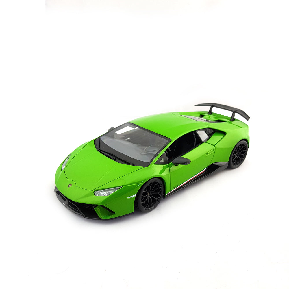 Maisto Licensed 1:18 Scale Lamborghini Huracan Performante Diecast Model Car Green