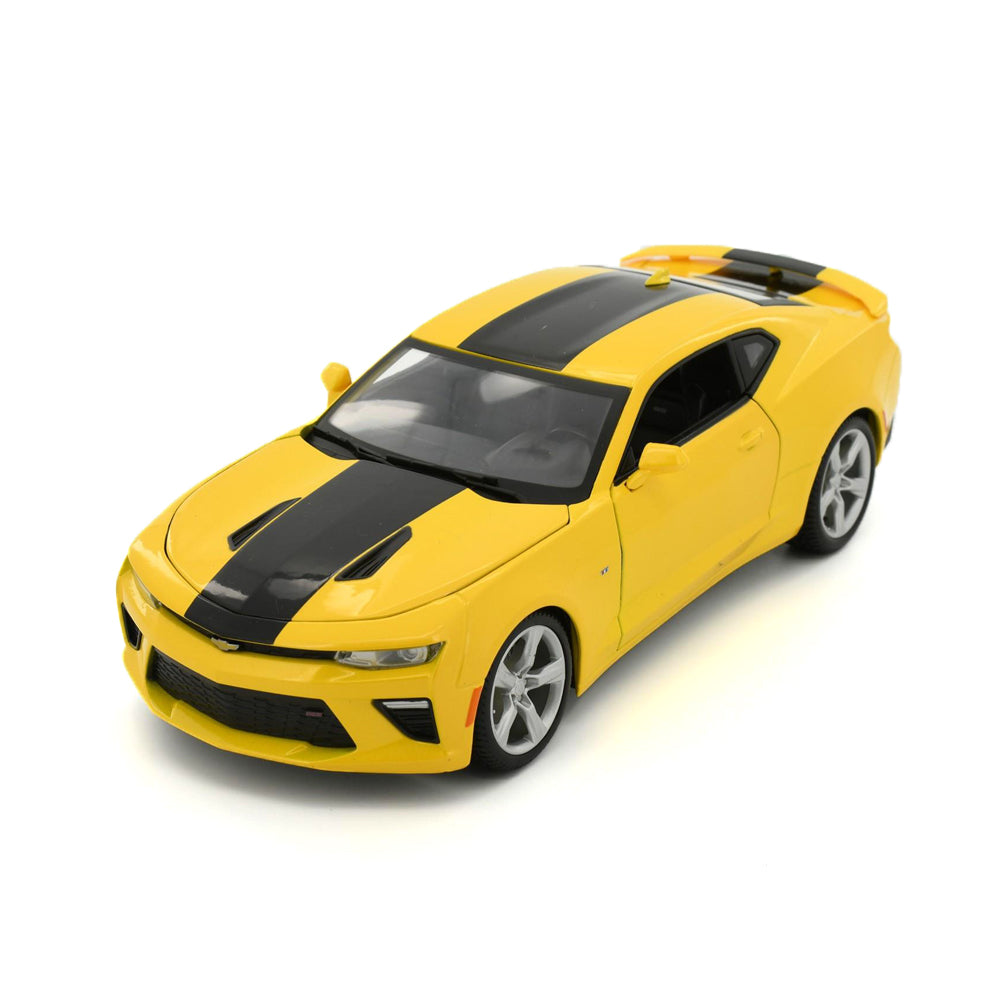 Maisto Licensed 1:18 Scale 2016 Chevrolet Camaro SS Diecast Model Car Yellow