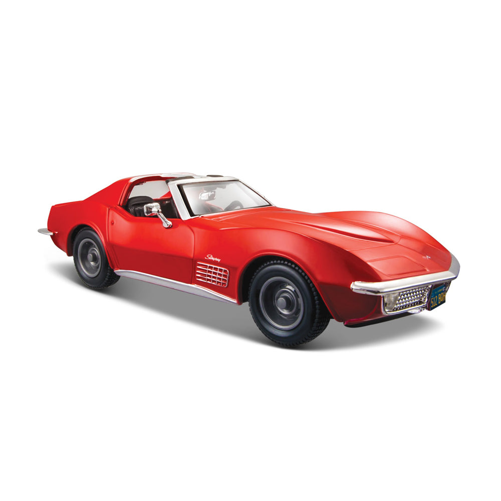 Maisto Licensed 1:24 Scale Chevrolet CorvetteDiecast Model Car Red