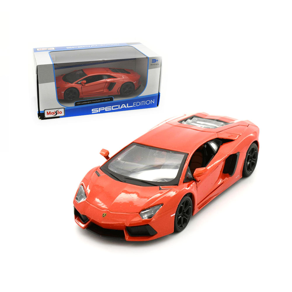 Maisto Licensed 1:24 Scale Lamborghini Aventador LP700-4 Red Diecast Model Car