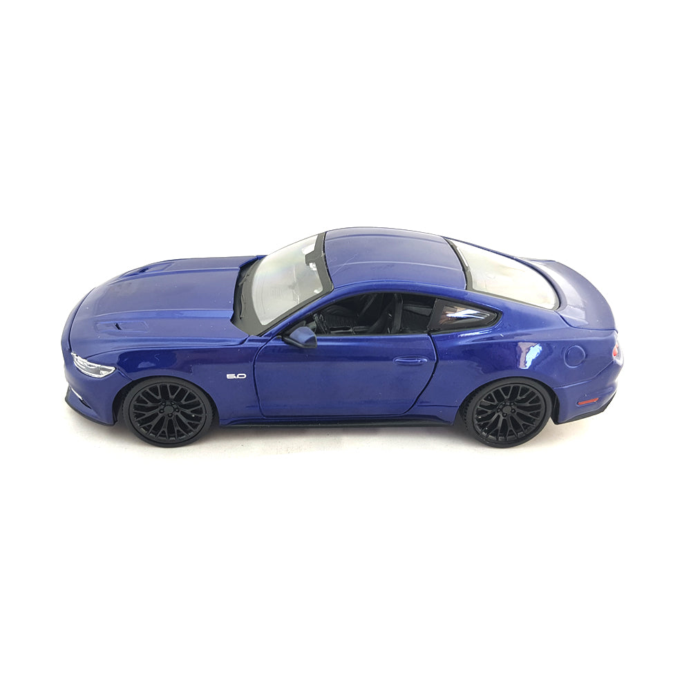 Maisto Licensed 1:24 Scale 2015 Ford Mustang Coupe Diecast Model Car Blue