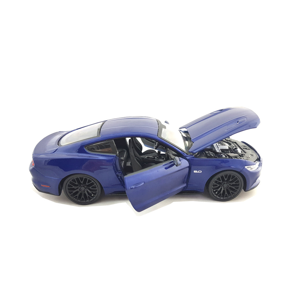 Maisto Licensed 1:24 Scale 2015 Ford Mustang Coupe Diecast Model Car Blue