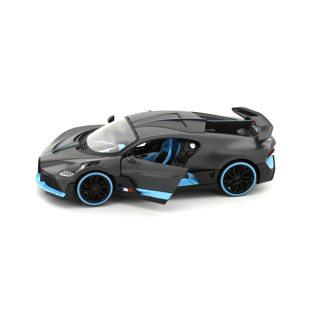 Maisto Licensed 1:24 Scale 2018 Bugatti Divo Gray Diecast Model Car