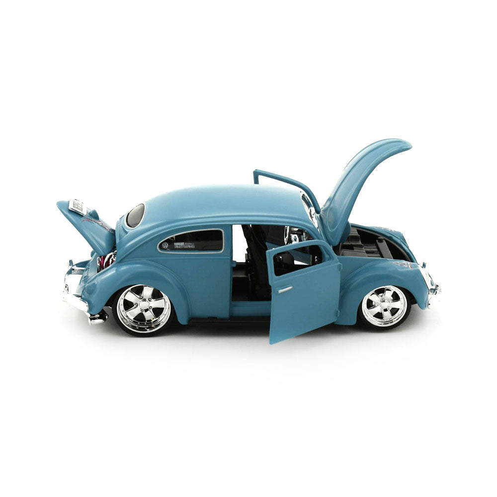 Maisto Licensed 1:24 Scale Outlaws Volkswagen Beetle Blue #31023