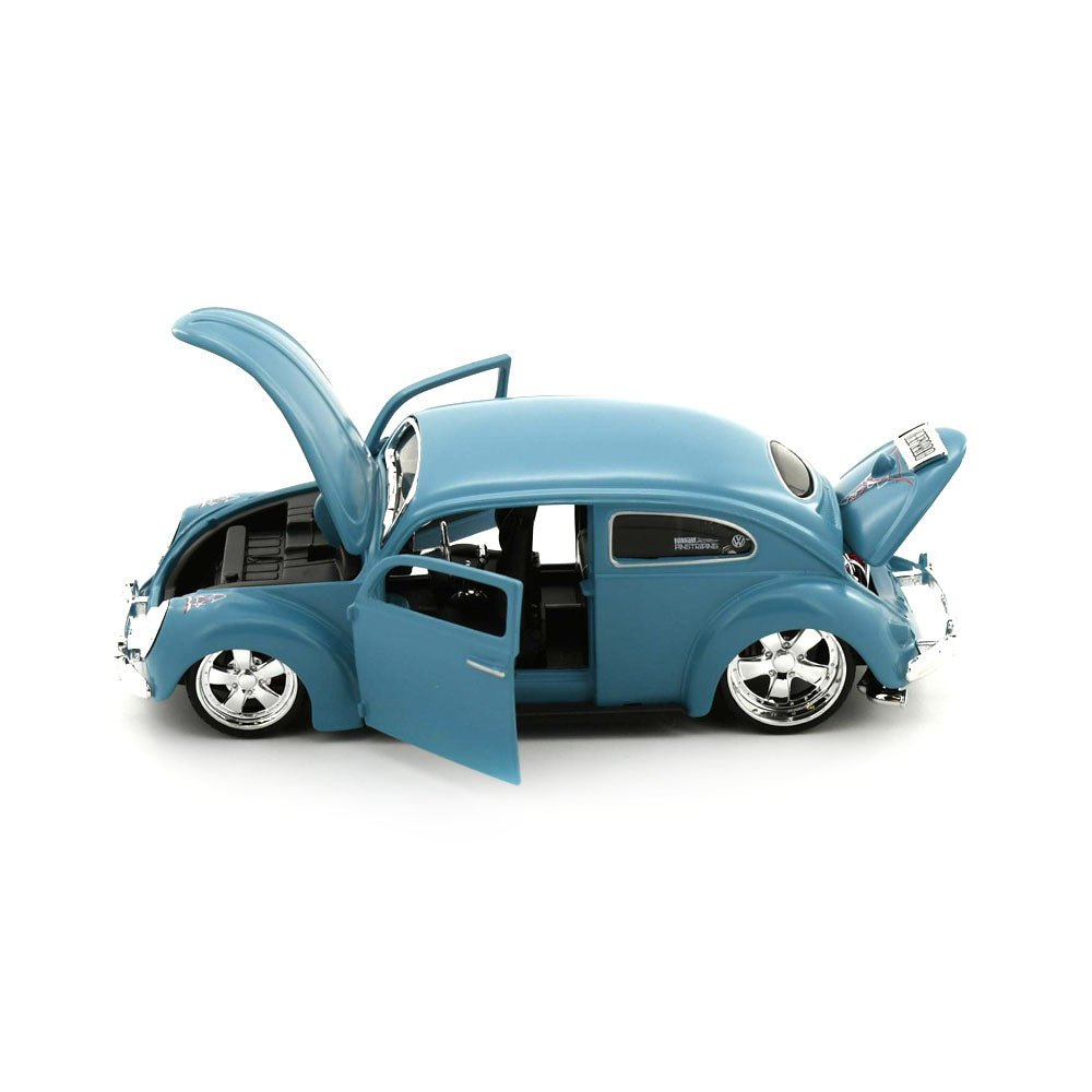 Maisto Licensed 1:24 Scale Outlaws Volkswagen Beetle Blue #31023