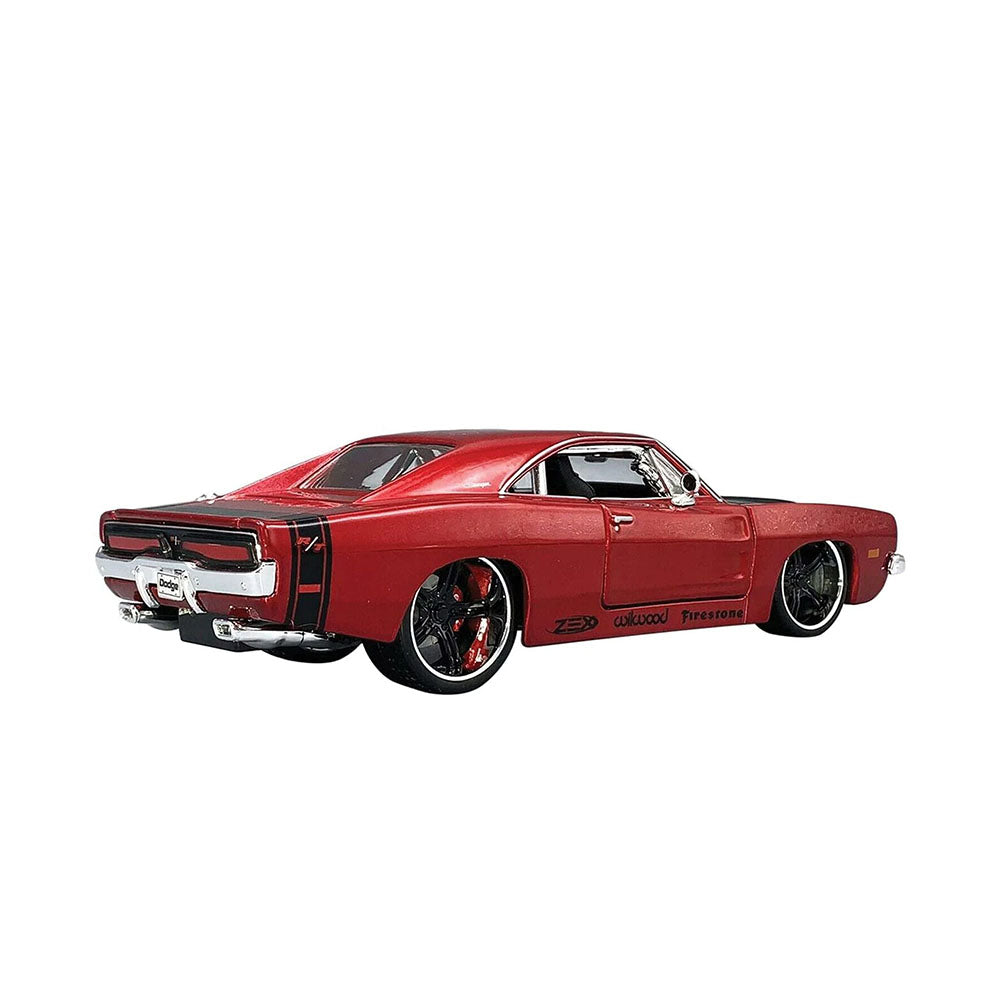 Maisto Licensed 1:24 Scale Design Classic Muscle 1969 Dodge Charger R/T Diecast Model Car Red