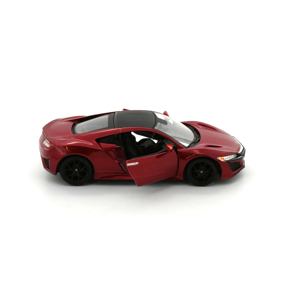 Maisto Licensed 1:24 Scale Assembly Line Honda Acura NSX 2018 Model Car Red