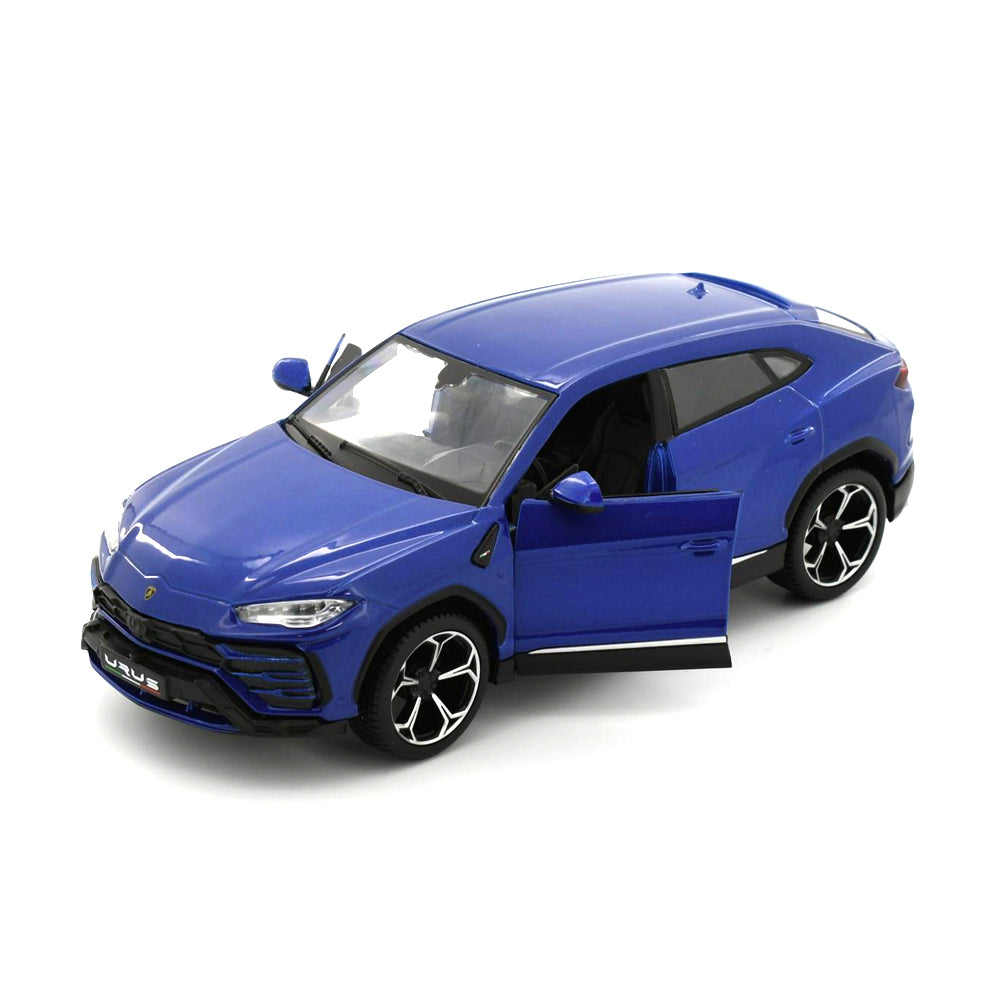 Maisto Licensed 1:24 Scale Assembly Line 2018 Lamborghini Urus Diecast Model Car Blue