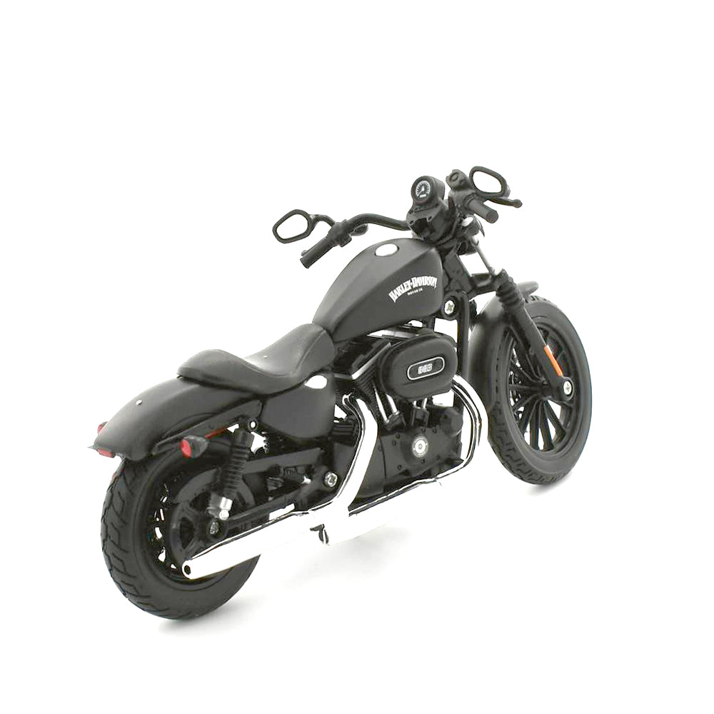 Maisto Licensed 1:12 Scale Motorcycle Harley Davidson 2014 Sportster Iron 883 Model Bike Black