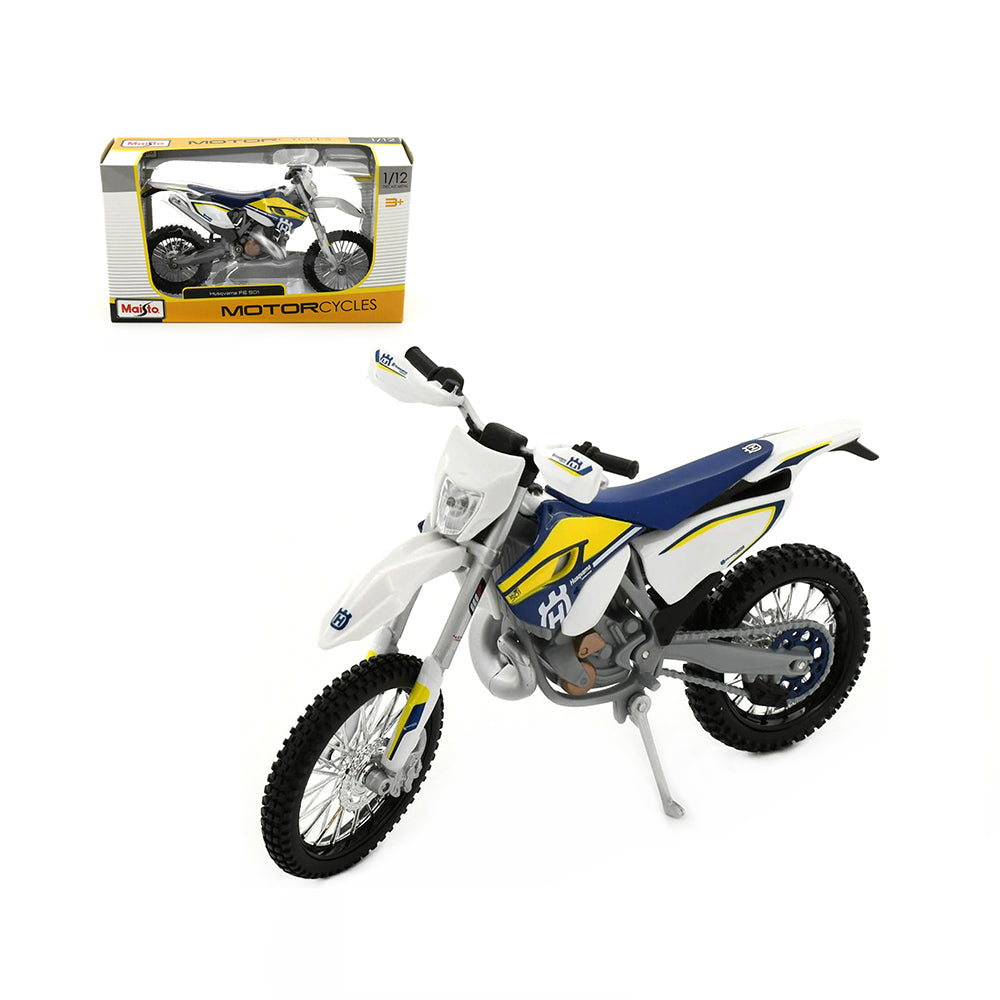Maisto Licensed 1:12 Scale Motorcycles Husqvarna FE 501 Model