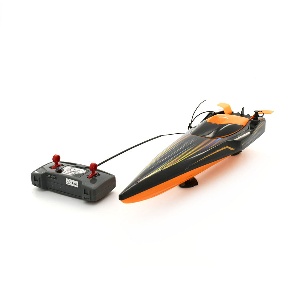 Maisto Licensed Orange Hydro Blaster RC Boat Twin Propeller 35.5cm Model