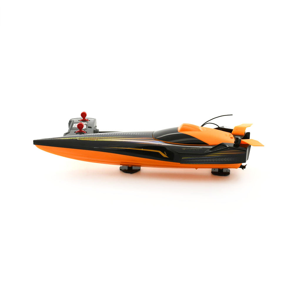 Maisto Licensed Orange Hydro Blaster RC Boat Twin Propeller 35.5cm Model