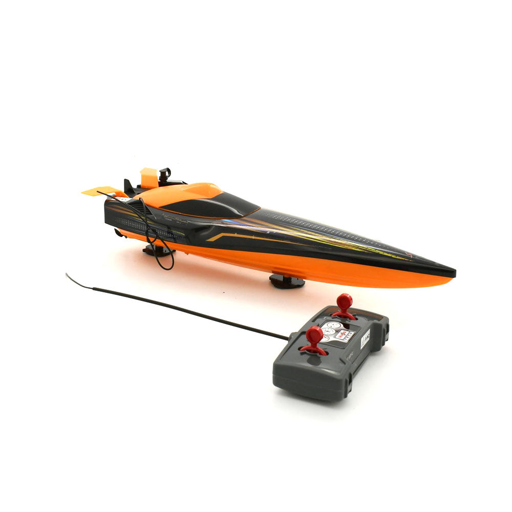 Maisto Licensed Orange Hydro Blaster RC Boat Twin Propeller 35.5cm Model