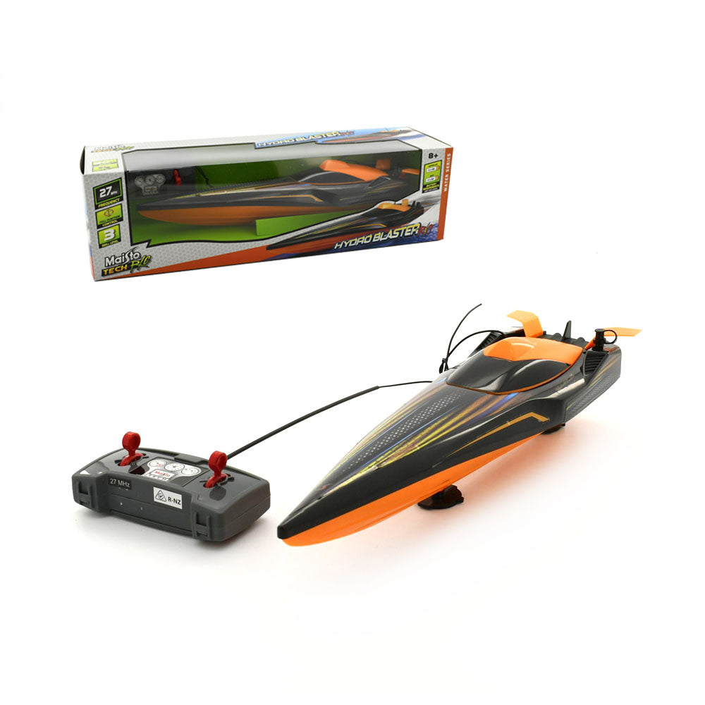 Maisto Licensed Orange Hydro Blaster RC Boat Twin Propeller 35.5cm Model