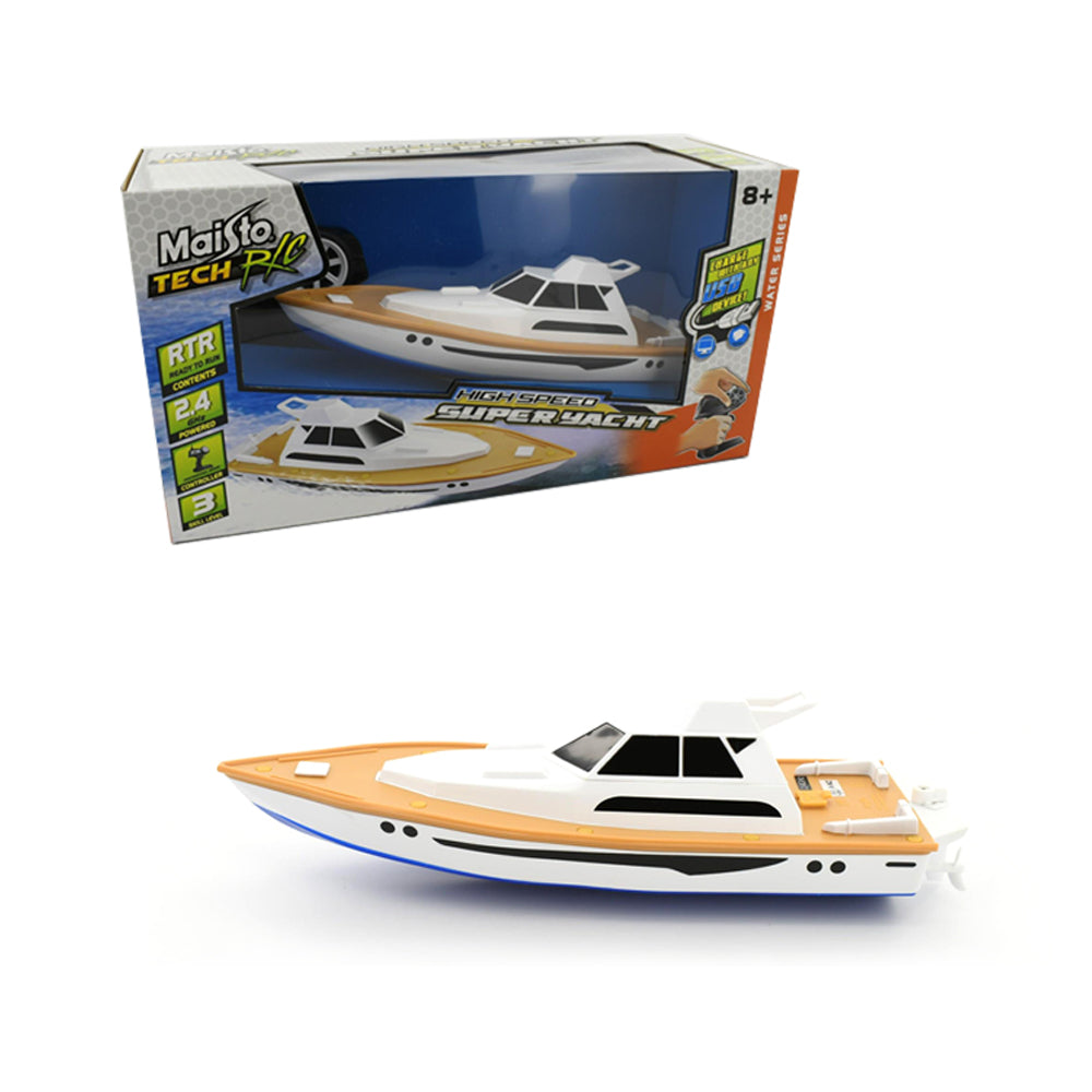 Maisto Licensed Radio Control High Speed Super Yacht Model Boat Toy