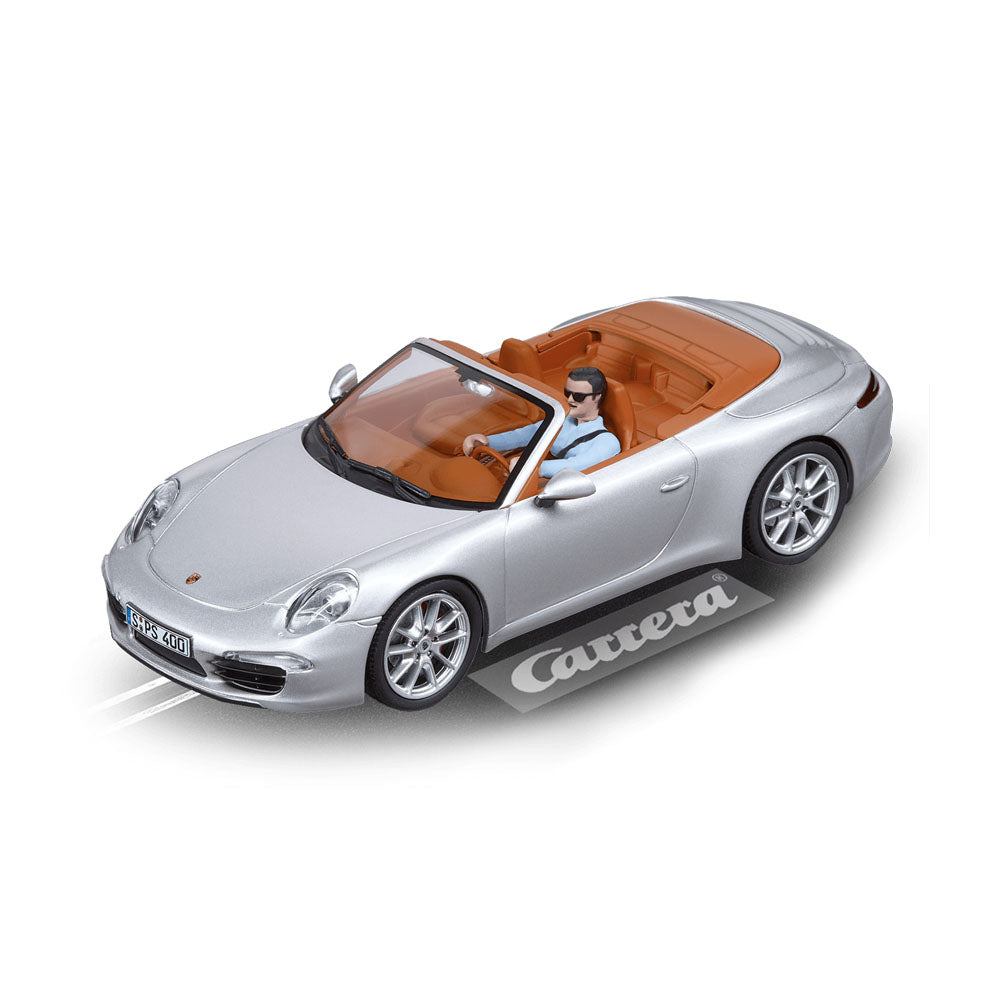 Carrera Licensed Evolution 1:32 Scale Porsche 911 Carrera S Cabriolet Silver