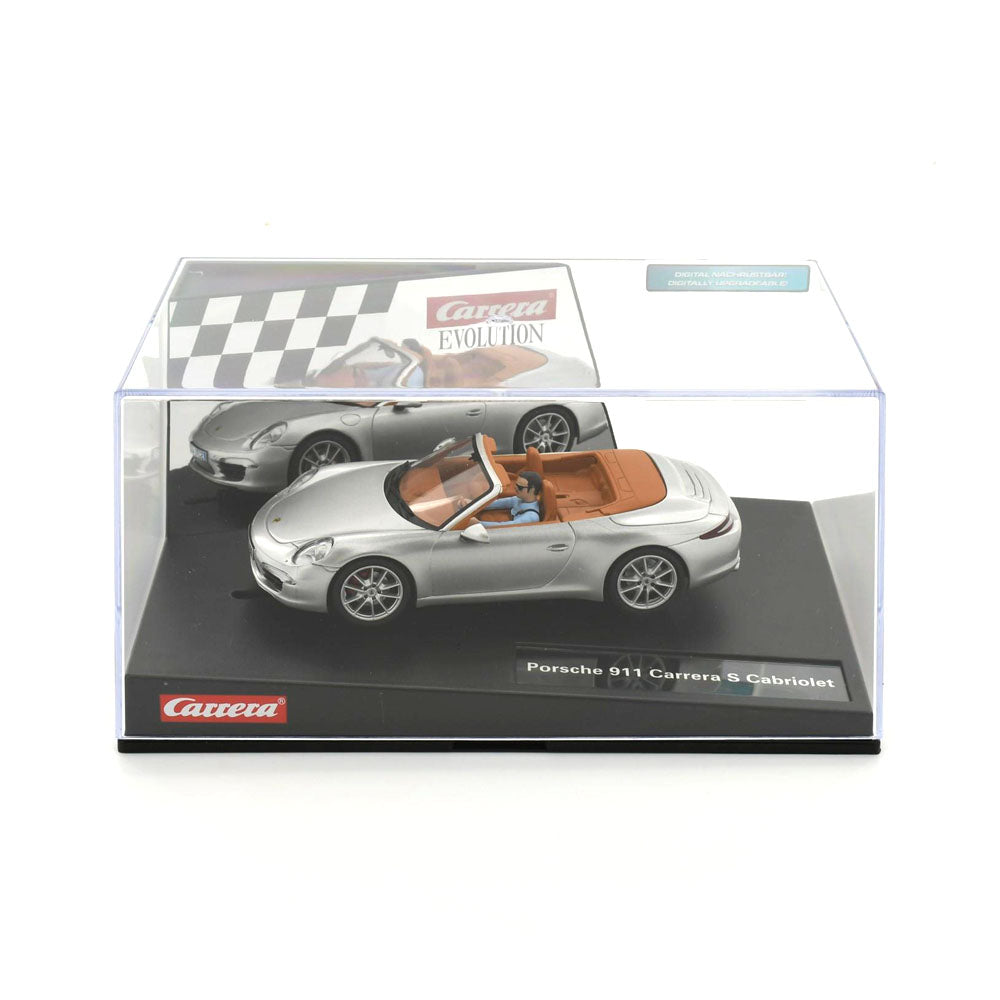 Carrera Licensed Evolution 1:32 Scale Porsche 911 Carrera S Cabriolet Silver