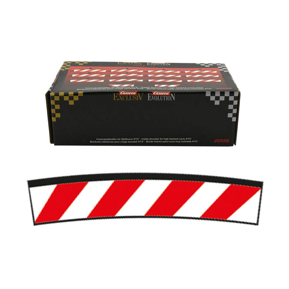 Carrera 1:24 Evolution/Digital Inside Shoulder for Hi- Banked Curve 4/15°
