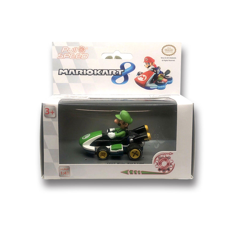 Carrera Licensed 1:43 Scale Nintendo Mario Kart 8 - Luigi Baby 3+