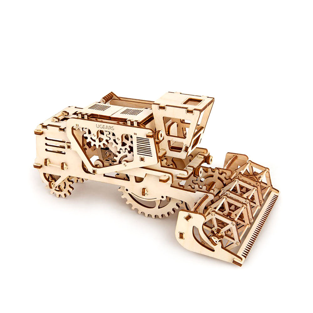 Ukraine Made UGears Self Propelled 3D Puzzle Combine Harvester Mechanical Model