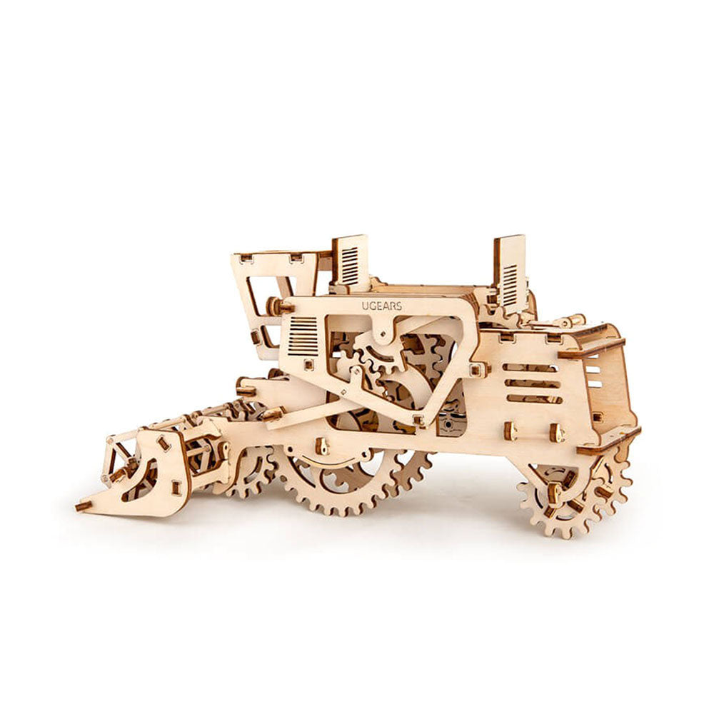 Ukraine Made UGears Self Propelled 3D Puzzle Combine Harvester Mechanical Model