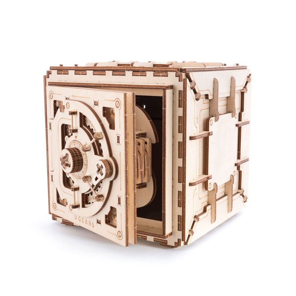 Made in UkraineUGears Safe Mechanical Model Kit And Puzzle Box