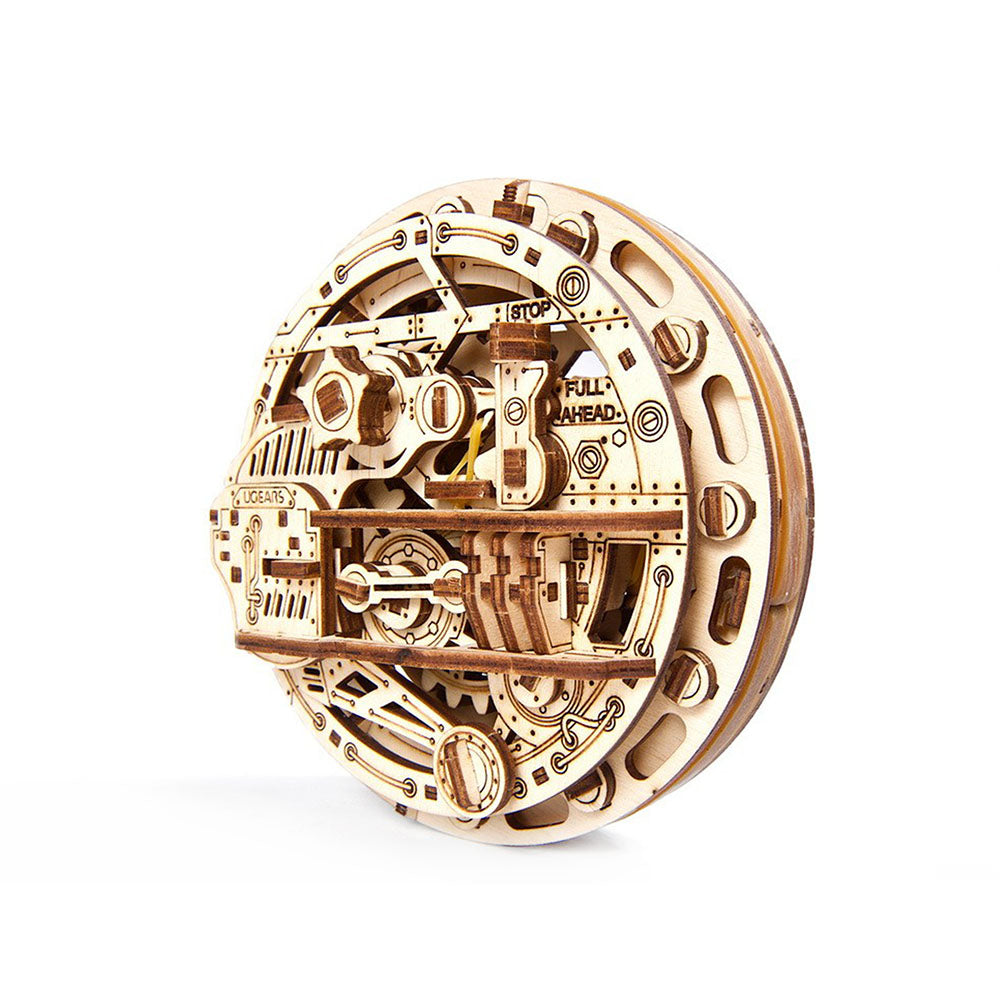 Ukraine Made UGears Wooden 3D Puzzle Monowheel Vintage Steampunk Vehicle Model