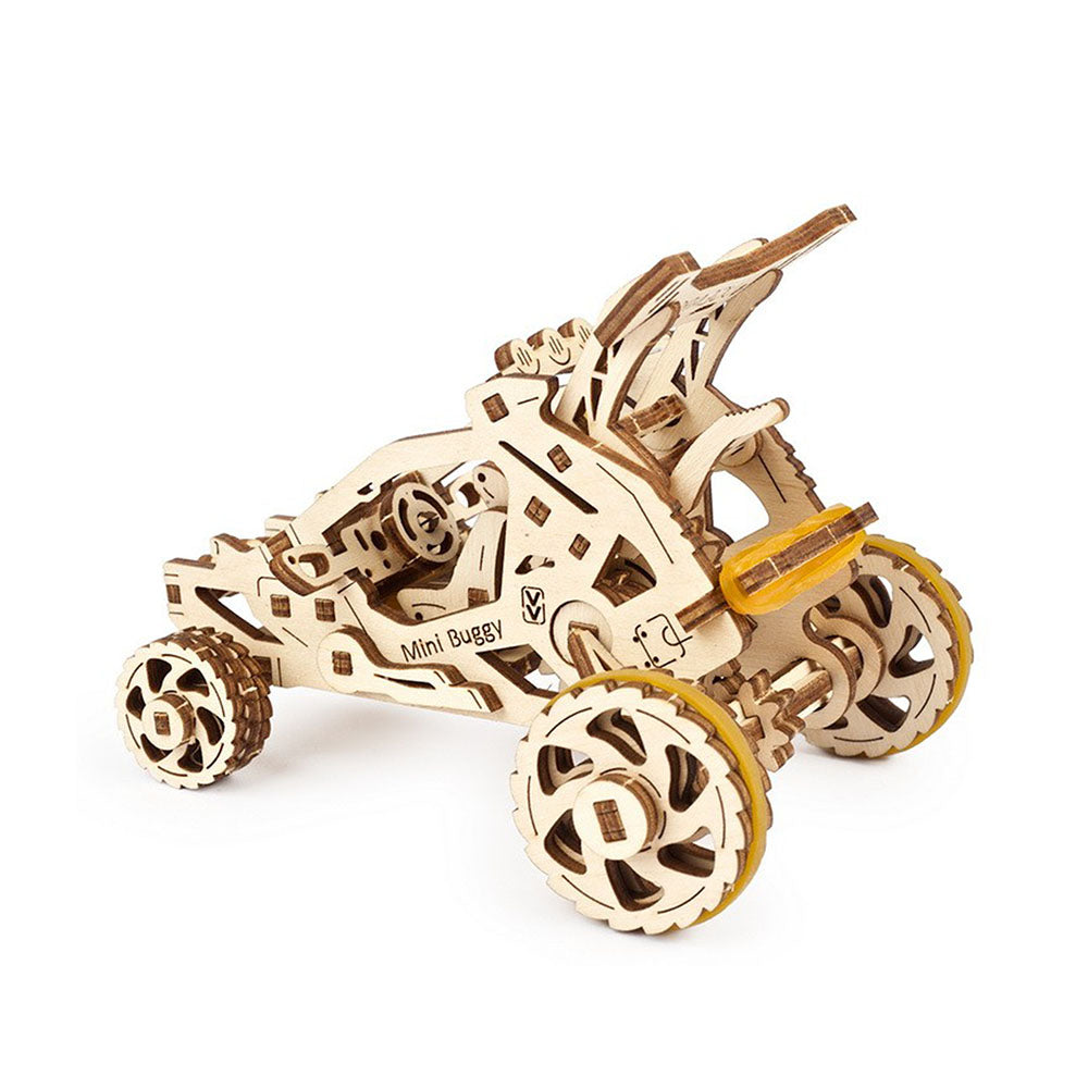 Made in Ukraine UGears Wooden 3D Puzzle Open Style Body Mini Buggy Model Kit