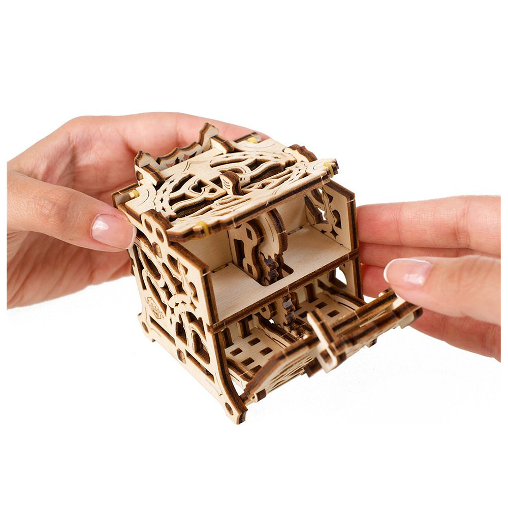 Made in Ukraine UGears Dice Keeper Device Kit For Tabletop Wooden Puzzle Model