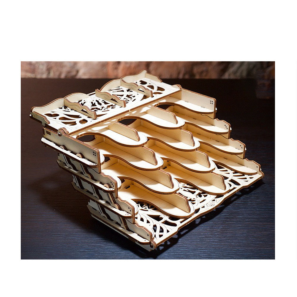 Made in Ukraine UGears Card Holder Wooden Mechanical 3D Puzzle DIY Model Kit