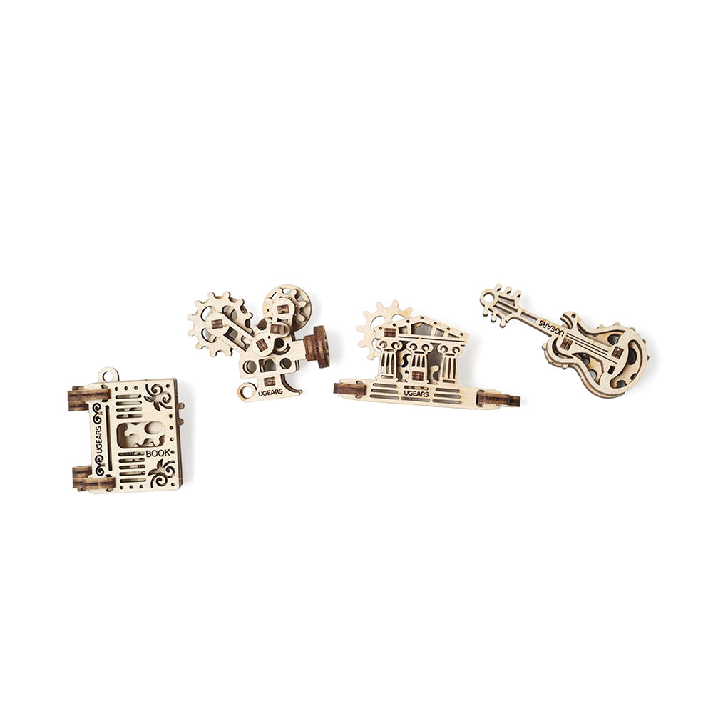 Made in Ukraine UGears Fidgets Creation Set of 4 Model Wooden Model Kit