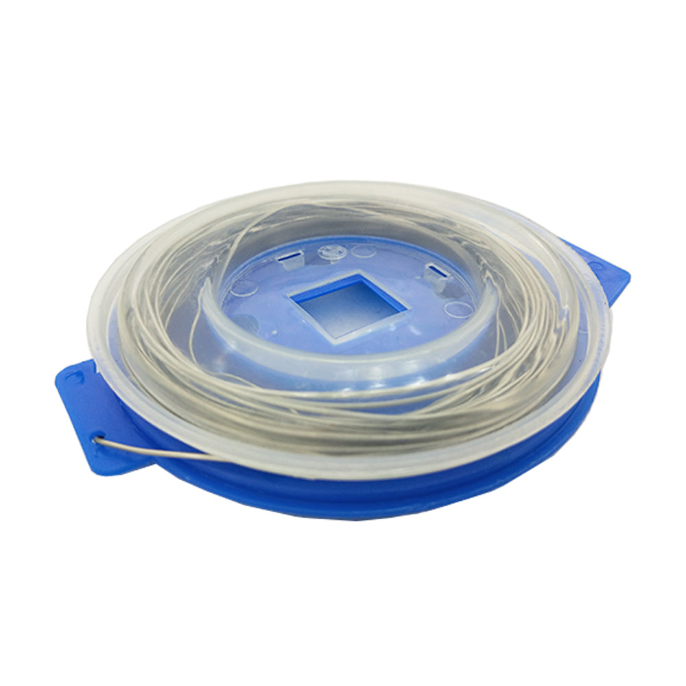 Stainless Steel Wire Safety Lock Locking Tie Roll Spool 0.8mmX25'(7.6m)Long