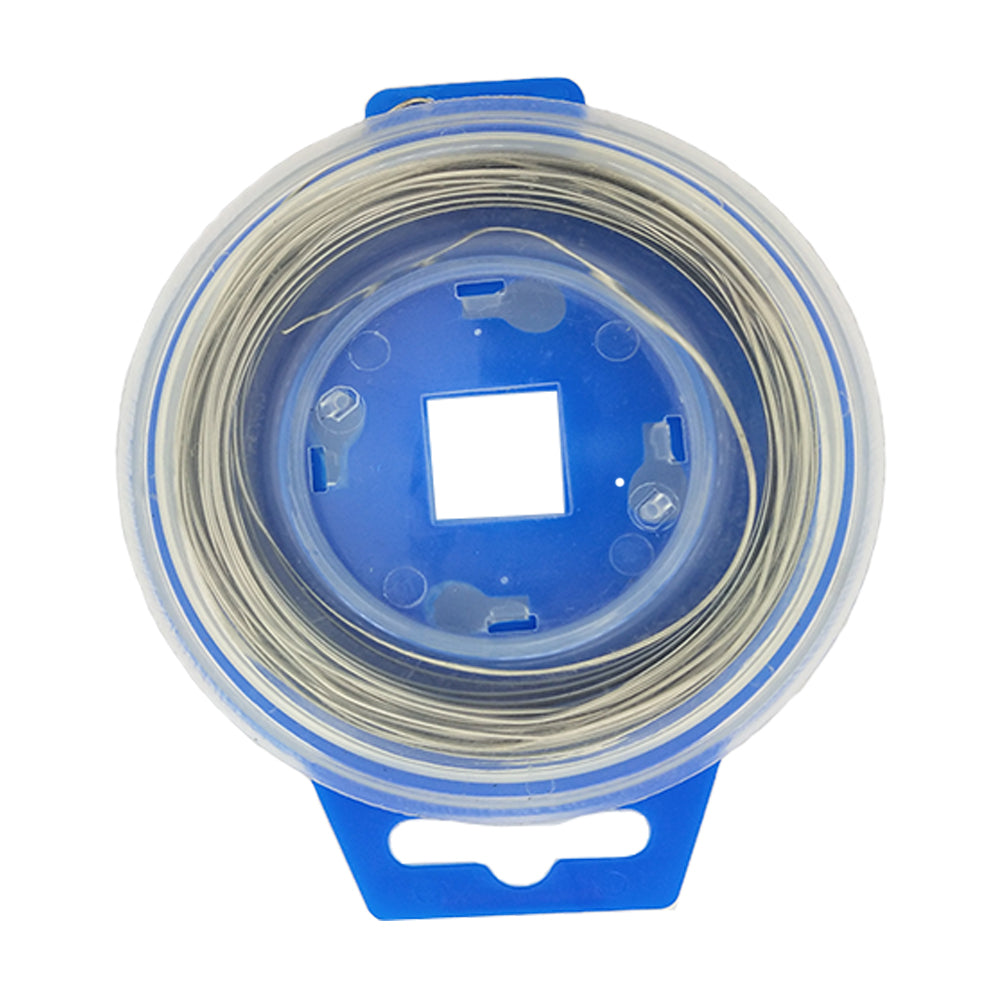 Stainless Steel Wire Safety Lock Locking Tie Roll Spool 0.8mmX25'(7.6m)Long