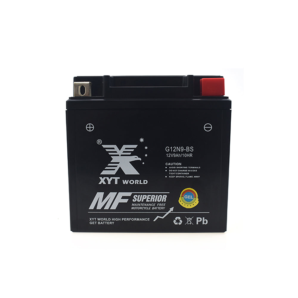 12N9-BS Motorcyle GEL Battery For Honda CB160 CB175 CB200 CB400TI Kawasaki etc.