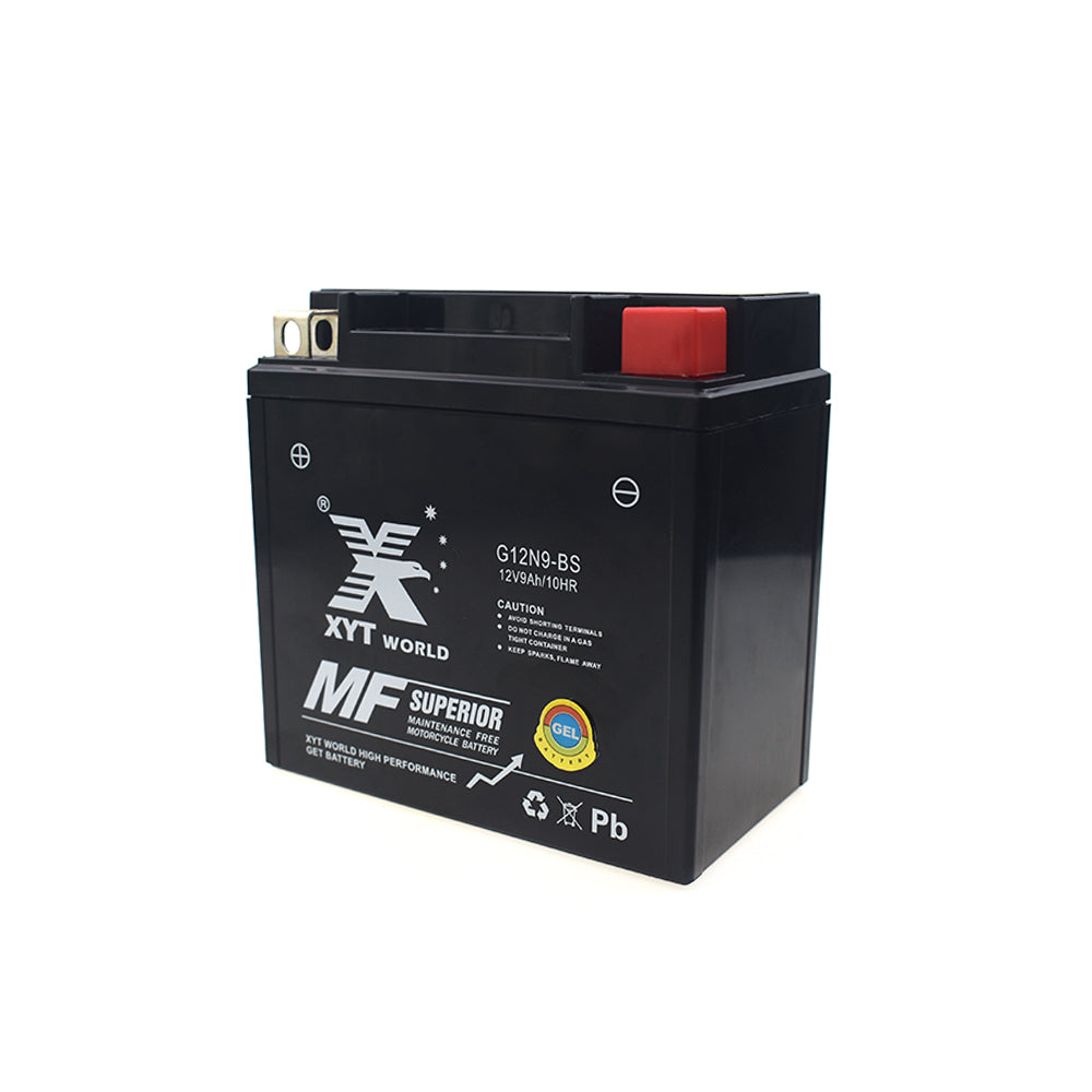 12N9-BS Motorcyle GEL Battery For Honda CB160 CB175 CB200 CB400TI Kawasaki etc.
