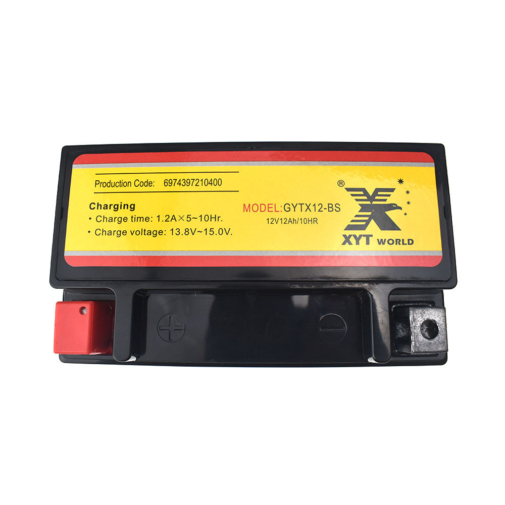 GYTX12-BS Motorcyle GEL Battery For Kawasaki ZX 600 750 900 Suzuki Triumph etc.