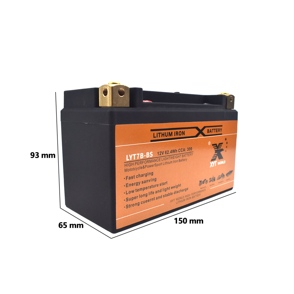 LYT7B-BS Motorcyle Lithium Battery For Ducati Panigale 959 1199 Suzuki Yamaha