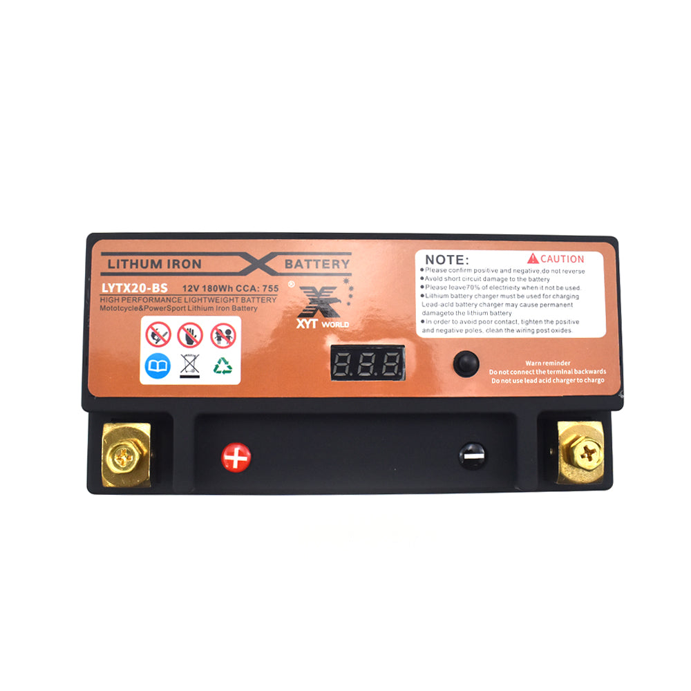 LYTX20-BS Motorcyle Lithium Battery For Harley-Davidson XL 1000 1100 1200 Ducati