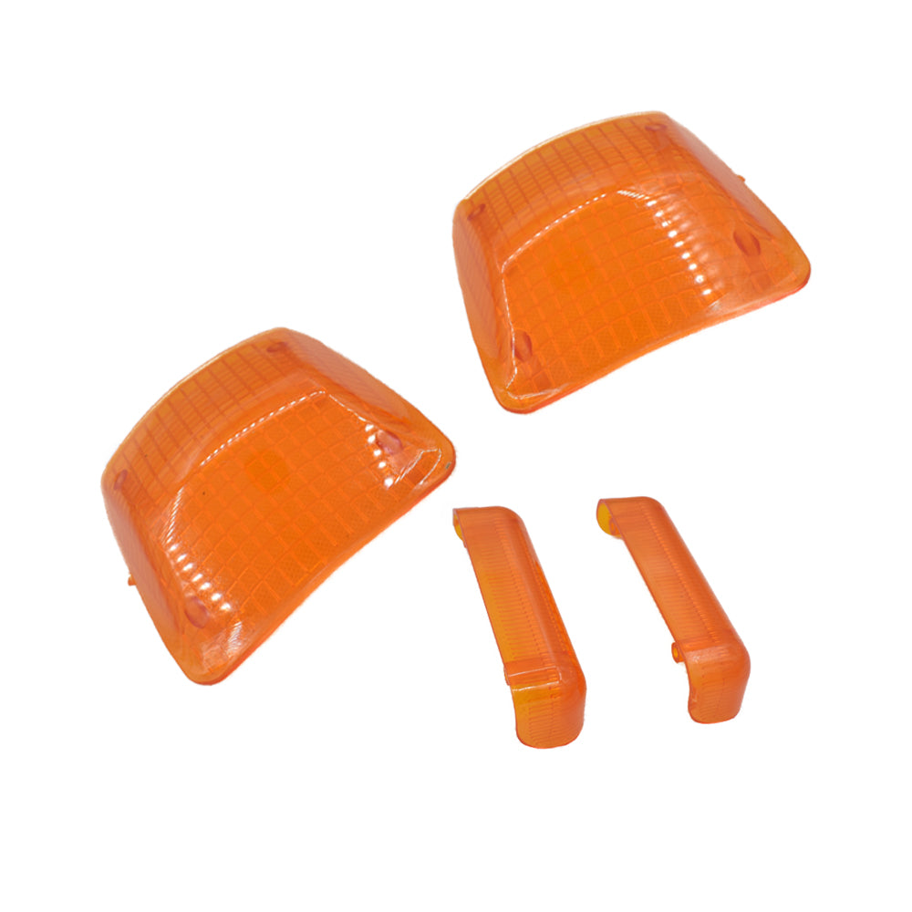 Yellow Lens For Motorcycle Cruiser Hard Trunk Saddle Bags Luggage