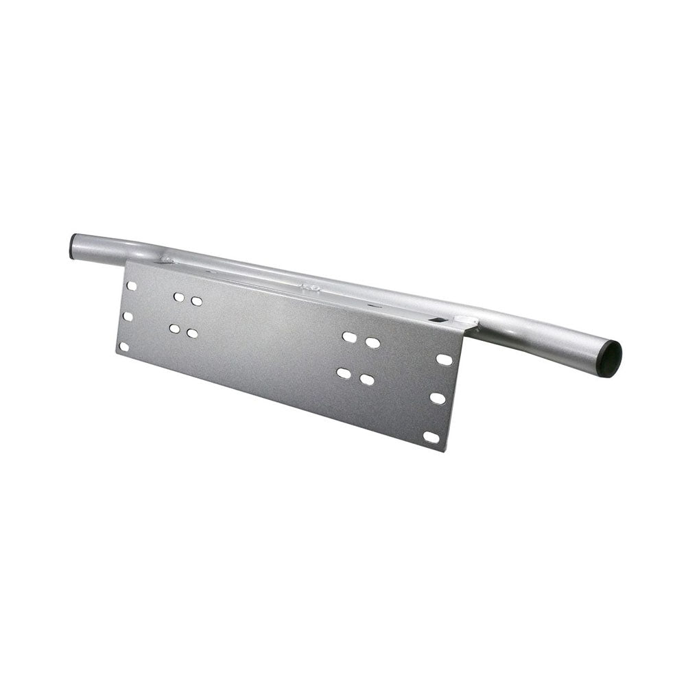 Number Plate Frame BullBar Mount Bracket Car Driving Light Bar Holder Silver AU